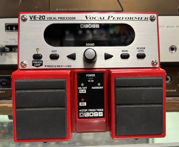 Boss VE-20 Vocal Processor Used