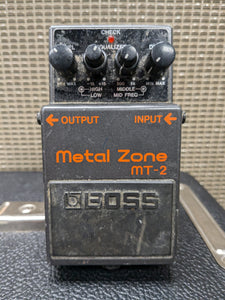 Boss Metal Zone MT-2 Used