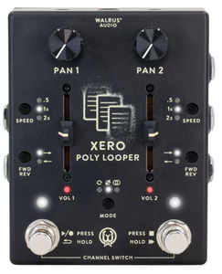 Walrus Audio Xero Polylooper Black "Free Shipping in the USA".