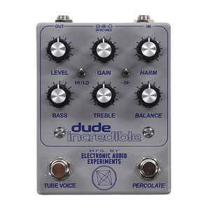 Electronic Audio Experiments Dude Incredible Tape Reel Grey *Free Shipping in the USA*