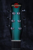 Jerry Jones Neptune Baritone Teal Burst