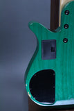 1999 Yamaha  RBX6JM John Myung Signature 6-String Bass Turquoise Blue