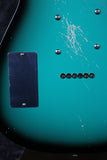 Jerry Jones Neptune Baritone Teal Burst