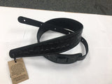 LM Products PM-2 Premier Leather Guitar Strap with Crocodile Embossing *Free Shipping in the USA*