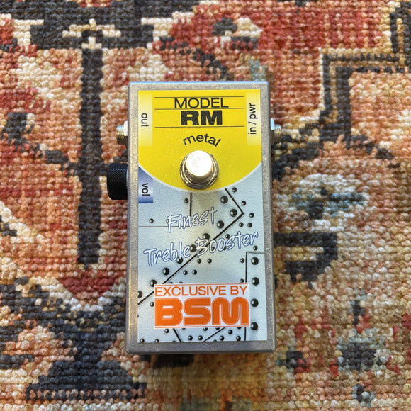 BSM Model RM Metal Treble Booster Used