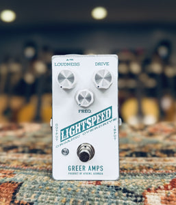Greer Amplification Lightspeed Organic Overdrive Empire Guitars Exclusive "Free Shipping in the US"