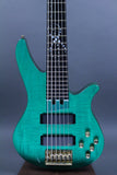 1999 Yamaha  RBX6JM John Myung Signature 6-String Bass Turquoise Blue