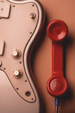 Trash Talk Audio payphone - Red-  "Free Shipping in the USA"