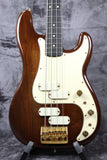 1983 Fender Elite II Precision Bass Walnut with Original Case