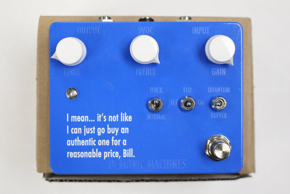 Demonic Machines HTR Transparent Overdrive Used