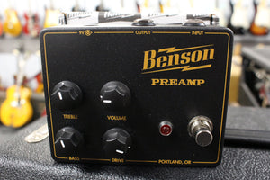 Benson Preamp Black & Orange Used